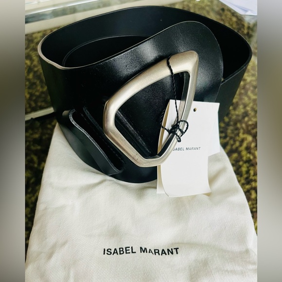 Isabel Marant Asymmetric Linka leather belt. - Picture 2 of 2